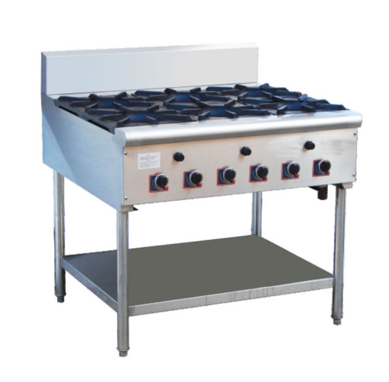 Gas chinese open burner stove 