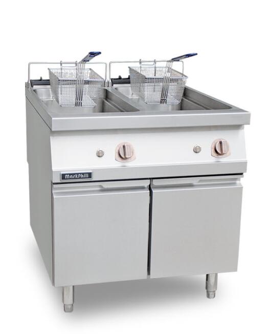 Floor stand gas deep fat fryer 